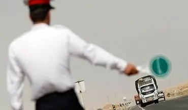 دستگیری راننده کامیون متخلف محور خور-جندق