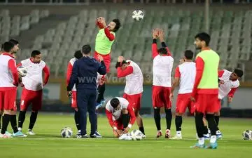 وزیر ورزش قطر، میهمان ویژه  تمرین تیم ملی