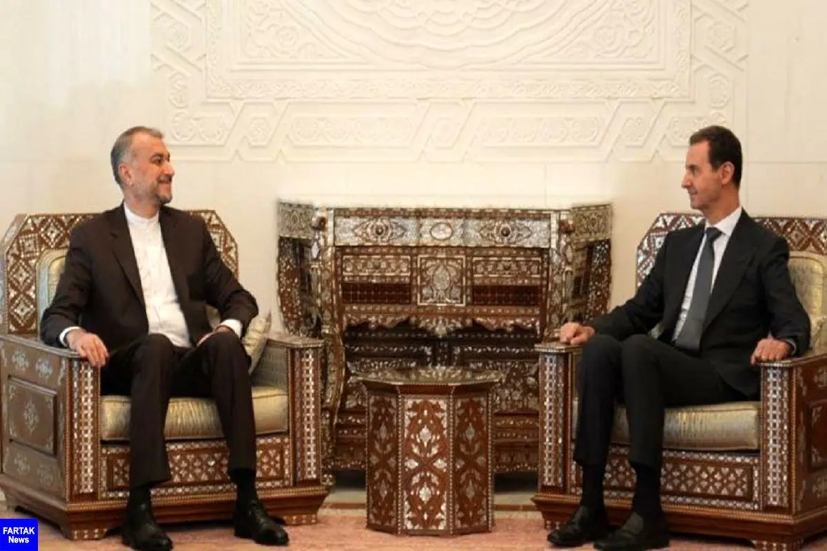 دعوت رسمی رئیسی از بشار اسد برای سفر به ایران