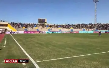 حضور پرشور هواداران پرسپولیس و پارس جنوبی ساعت ها قبل از بازی+فیلم