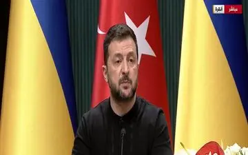 زلنسکی: از پیشنهاد آتش‌بس کامل و بی‌قید و شرط آمریکا حمایت می‌کنیم