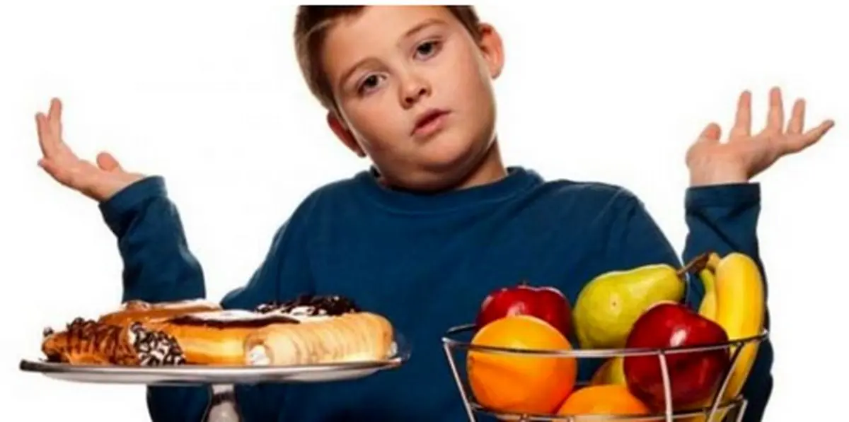 دلایل چاقی در کودکان 