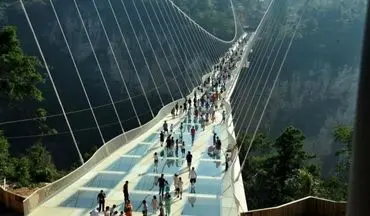 افتتاح دلهره آورترین پل معلق جهان 