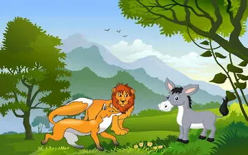 حکایت شیر، روباه و خر: داستانی از خیانت و بقا| باسواد ها بیشتر در معرض لگد خر هستند
