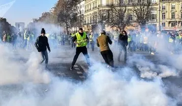 استقبال گرم پلیس فرانسه از اعتراض فعالان محیط زیست!