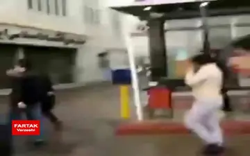 درگیری وحشتناک بعد از دربی مازندران/ هوادار نساجی در محاصره هواداران خونه به خونه + فیلم