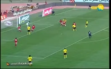 خلاصه بازی داماش 2 - 1 سپیدرود + فیلم