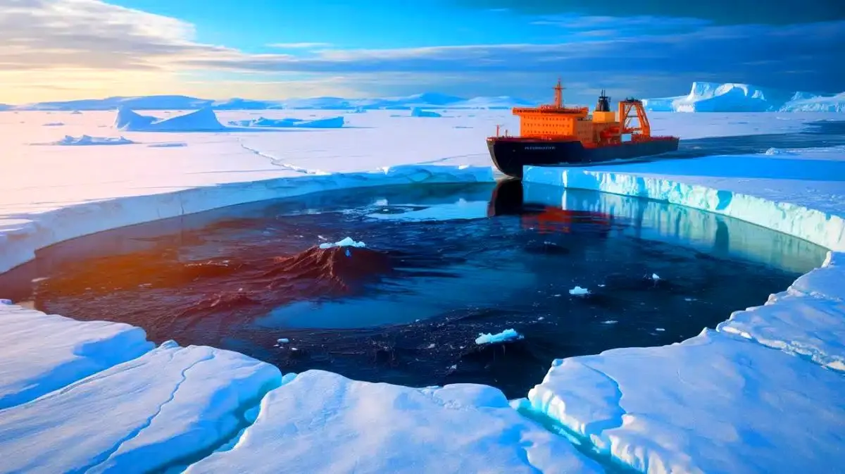  ثروتی عظیم در اعماق یخ‌ها؛ گزارش تازه از نفت پنهان در قطب جنوب