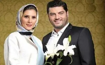 موتورسواری سام درخشانی همراه همسرش در خیابان‌های تهران