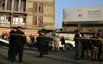  حمله موشکی به پایگاهی در شمال بغداد