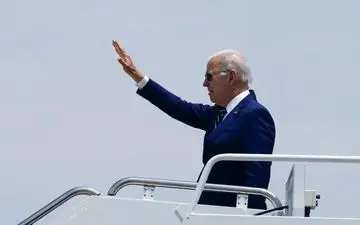 بایدن وارد فلسطین اشغالی شد