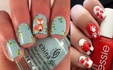 ۴۵ مدل ناخن طراحی‌شده مدل روباه؛ کدام طرح را می پسندید ؟