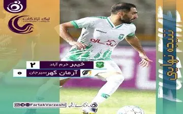 امیدهای شاگردان کمالوند برای صعود هم چنان زنده ماند