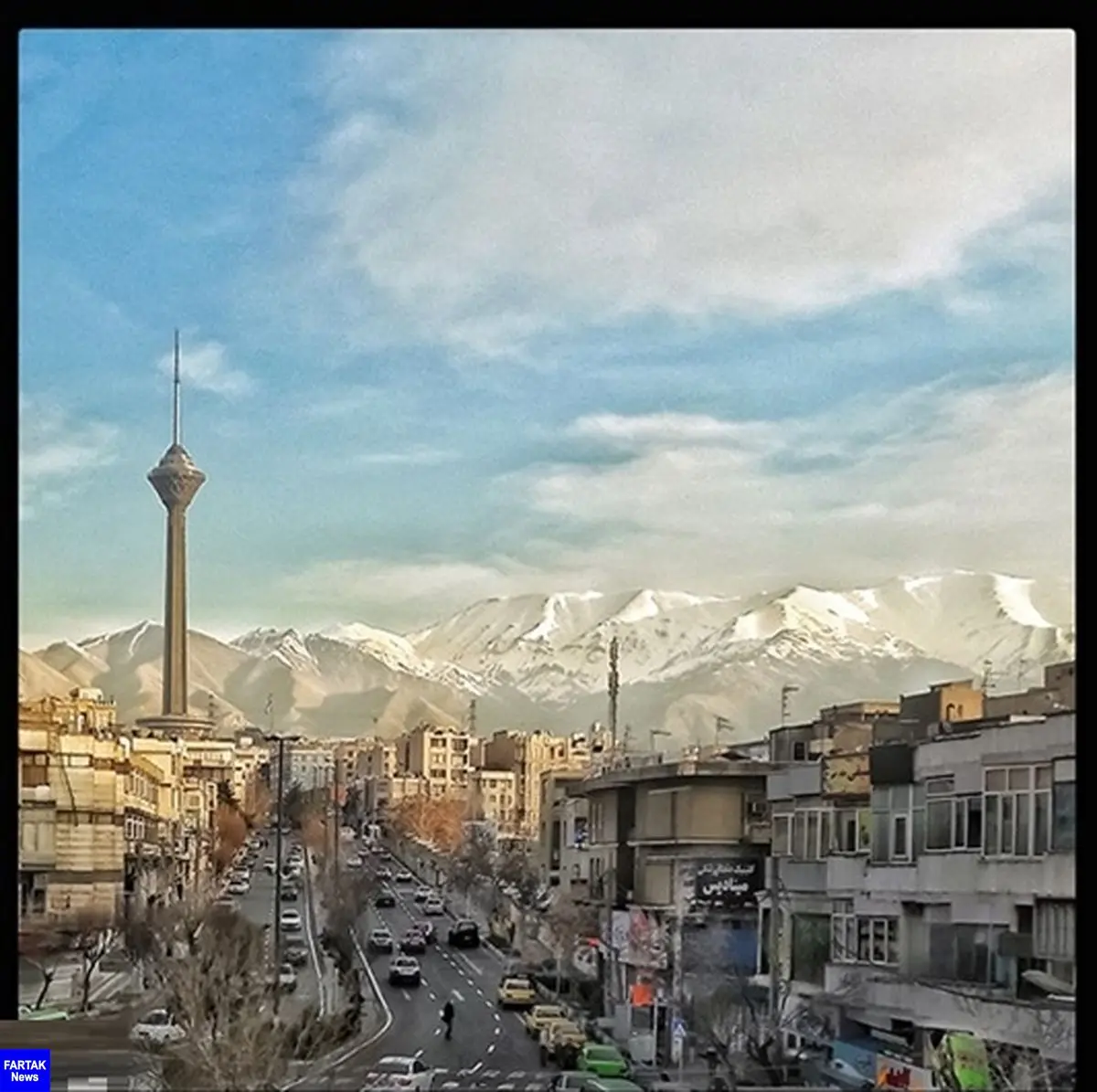 هوای تهران در وضعیت «پاک» است