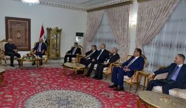 بررسی تحولات منطقه محور دیدار ظریف و رئیس جمهوری عراق