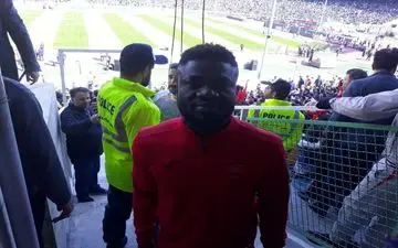 برادر منشا در استادیوم آزادی +عکس