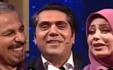 پاسخ خانم مجری به سؤال جواد رضویان/ شما در خانه هم با همین لحن همسرتان را صدا می‌کنید؟