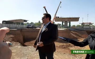 بهره برداری از تقاطع غیر هم سطح سپهبد سلیمانی تا پایان سال جاری