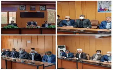 دیدار هیات صلح وسازش با فرماندار چرداول