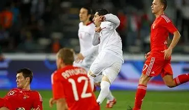 گل دوم روسیه به ایران + ویدئو