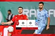خلاصه بازی چادرملو 0 - پرسپولیس 0 + ویدئو