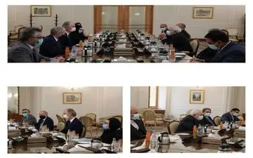 تاکید ظریف لزوم برداشتن تحریم‌های ظالمانه و غیر عادلانه علیه دولت و مردم سوریه