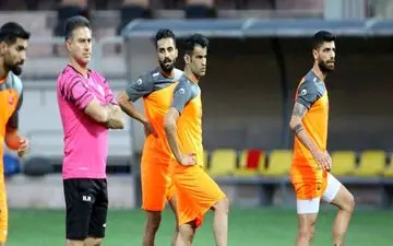 تمرین تاکتیکی پرسپولیس در غیاب ۴ بازیکن