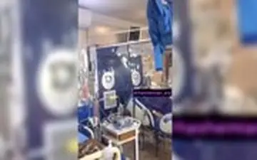 اولین تخت ایزوله ICU کرونای بیمارستان مسیح دانشوری را ببینید