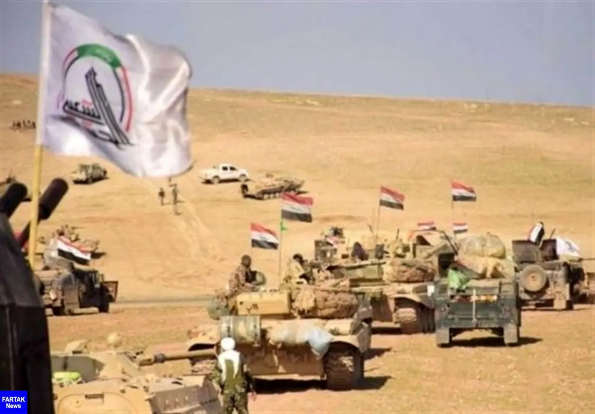  عراق| عملیات امنیتی حشد شعبی در غرب الانبار 