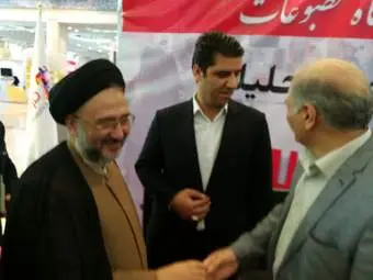 گزارش تصویری از بازدید حجت الاسلام سید محمد علی ابطحی از غرفه فرتاک نیوز