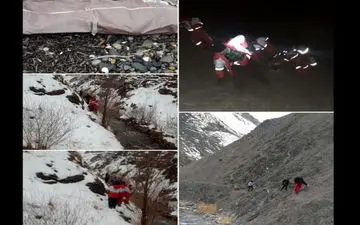 لحظه پیدا شدن جسد یک جوان در دماوند + عکس 