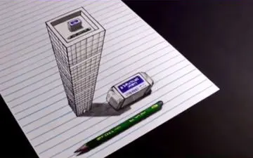 چطور نقاشی سه بعدی بکشیم؟