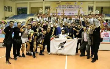 تیم والیبال بانک سرمایه قهرمان آسیا شد + عکس