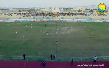 خلاصه بازی پارس‌جنوبی‌جم 0 - 1 ماشین سازی تبریز + فیلم