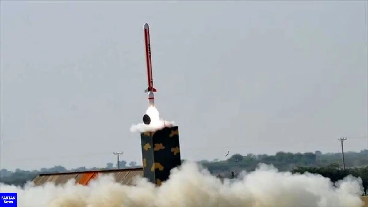 پاکستان یک موشک بالستیک آزمایش کرد

