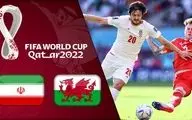 خلاصه بازی ولز 0 - ایران 2 + ویدئو