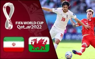 خلاصه بازی ولز 0 - ایران 2 + ویدئو