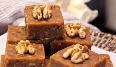 طرز تهیه حلوا گردویی خوشمزه و دلبر!