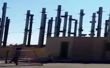 فیلمی از شدت زلزله در  کرمان