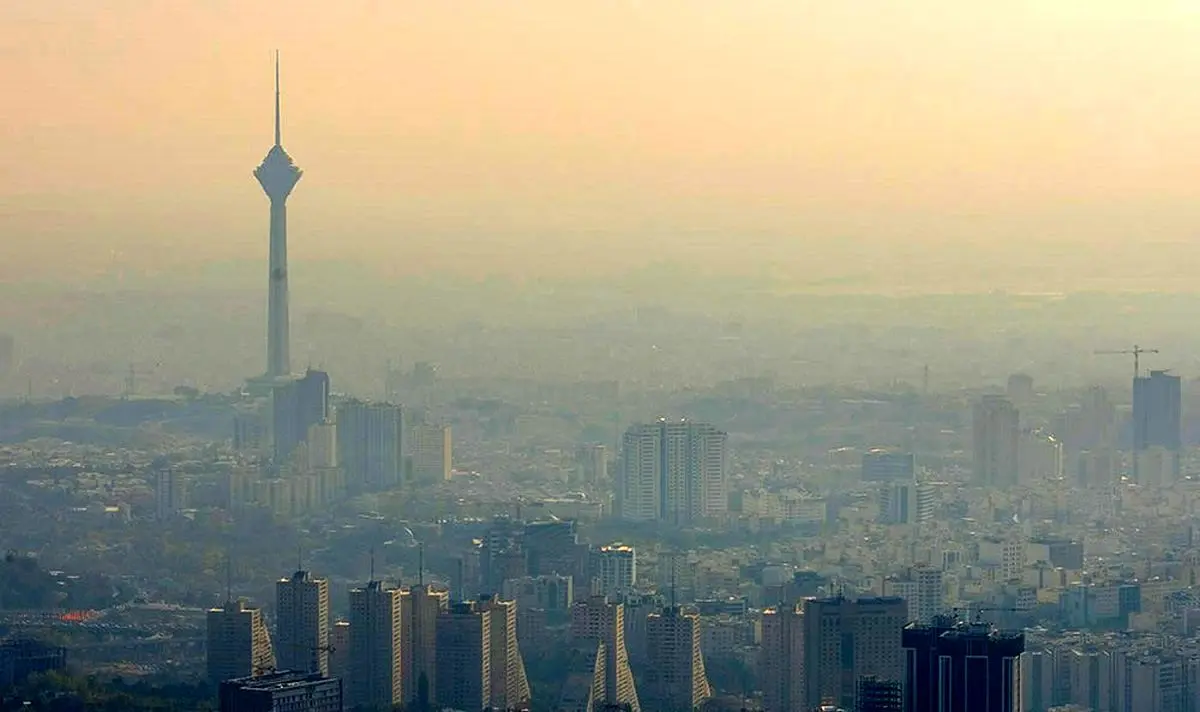 هوای تهران بار دیگر ناسالم برای گروه‌های حساس شد
