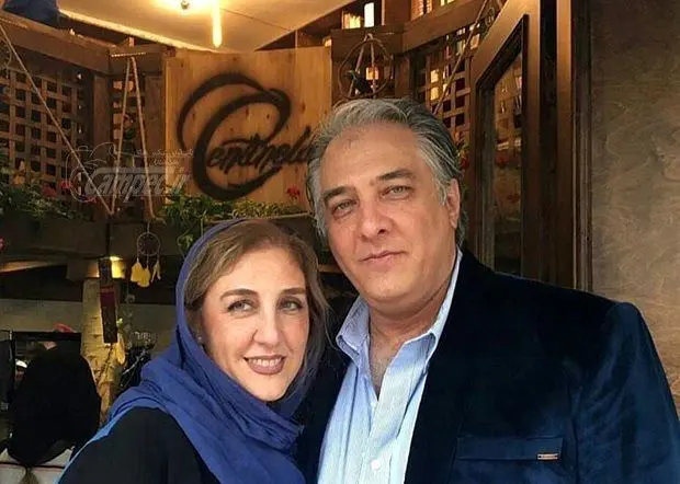 شباهت عجیب "آقای بازیگر ایرانی" به همسر اسپانیایی اش/ تصویر