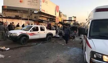 اولین فیلم از حمله انتحاری در بغداد + فیلم