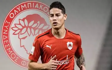 خامس رودریگس به المپیاکوس ملحق شد