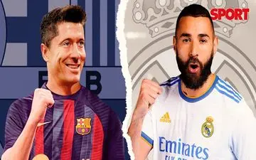 بالاخره مشخص می‌شود بنزما بهتر است یا لواندوفسکی