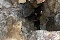 کشف عجیب‌وغریب در کاشان/ غاری تاریخی در دل حیاط خانه!​