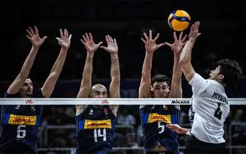  لیگ ملت‌های والیبال| صدرنشینی ایتالیا با شکست ژاپن 