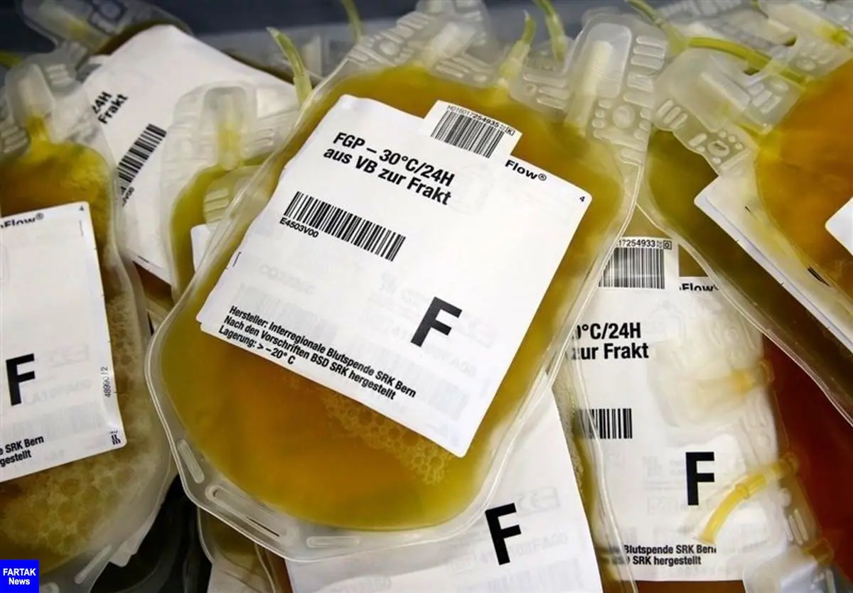 ۴۷ واحد پلاسما برای درمان بیماران کرونایی در همدان اهدا شد