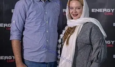 بهاره رهنما و همسرش در باشگاه بدنسازی+عکس
