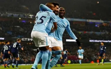 پیروزی  قاطعانه منچسترسیتی بر تاتنهام