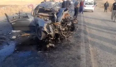 جان‌باختن سه نفر بر اثر حادثه‌ رانندگی در محور کامیاران - سروآباد
